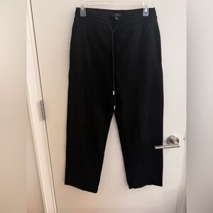 Ann Taylor Draw-String Pants Black Size Small
